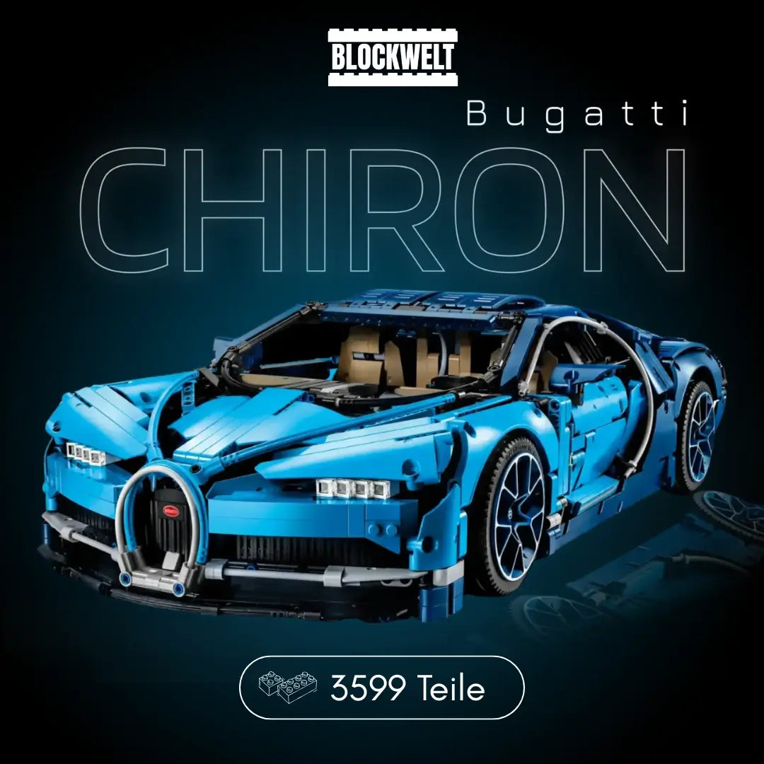 Bugatti Chiron (3599 teile)