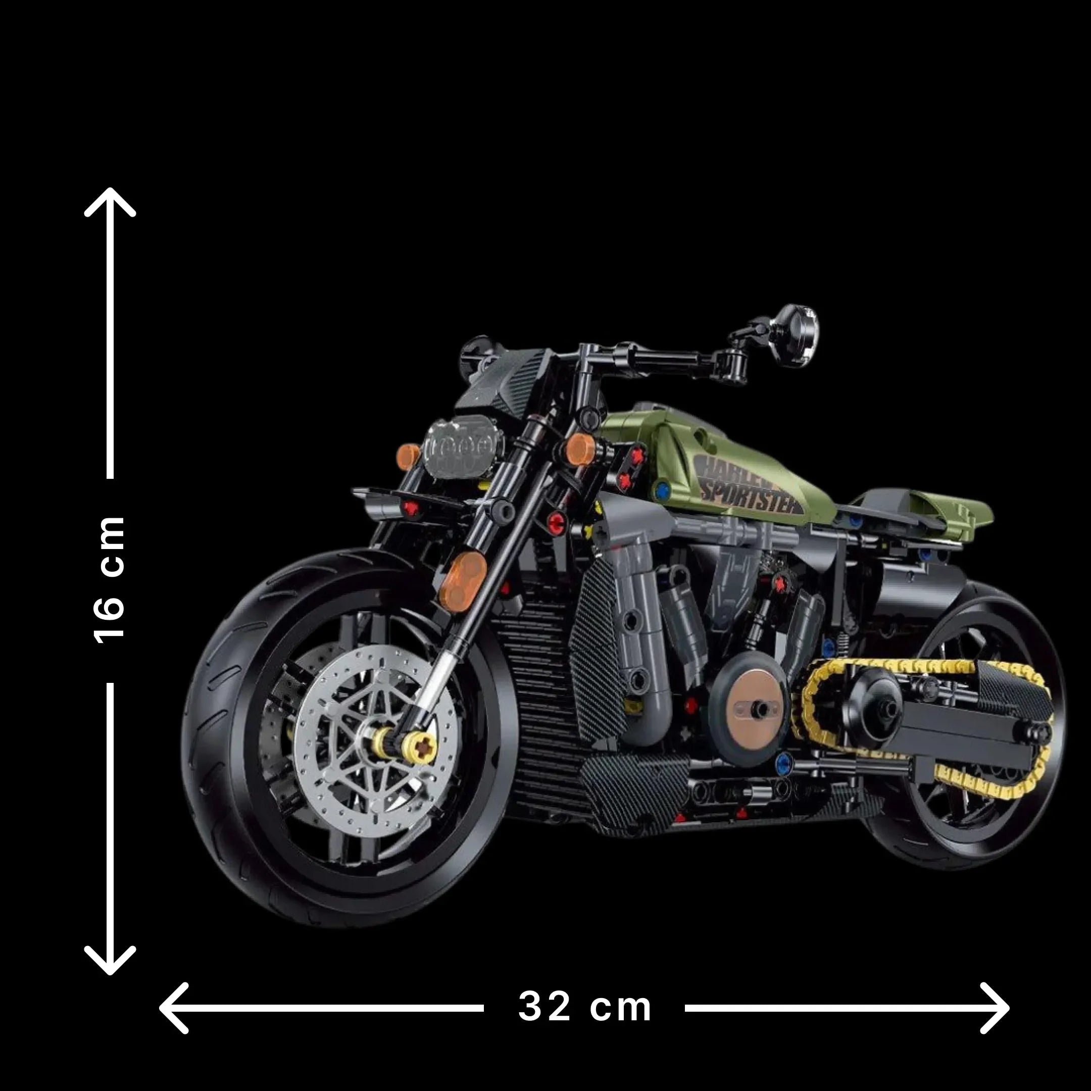 Harley Davidson (634 teile)