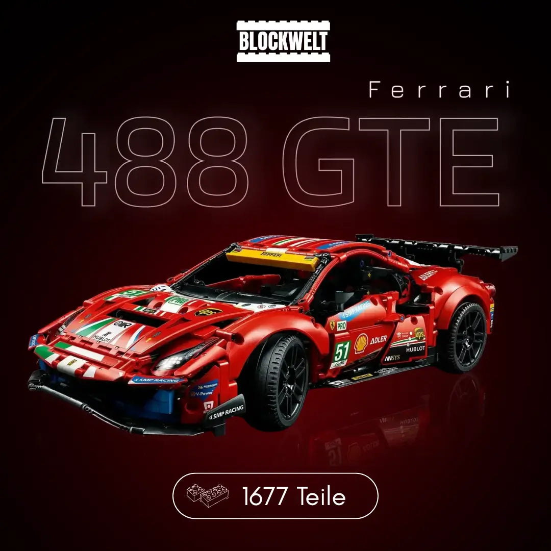 Ferrari 488 GTE (1677 teile)