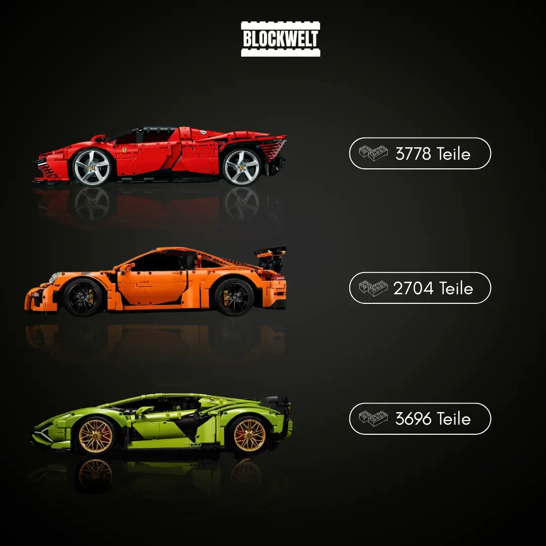 Ultimative Supersportwagen-Kollektion – Daytona SP3 | 911 GT3 RS | Sián FKP 37